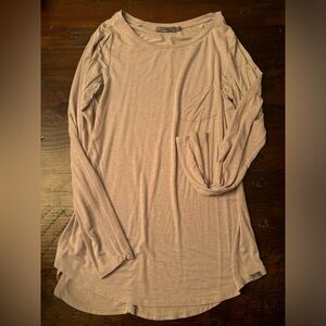 Prana Foundation Long Sleeve Tee / Tunic, Small EUC